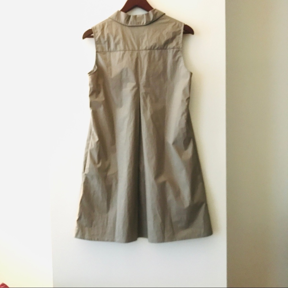 Jil Sander Sleeveless Inverted Pleat Dress - Picture 12 of 13